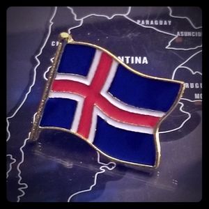 Iceland Flag Lapel Pin